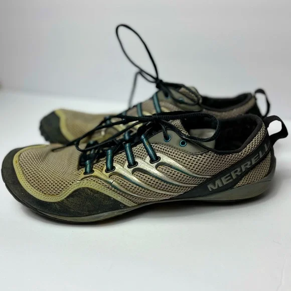 Merrell Barefoot Trail Glove Drizzle Men\'s 9 Grey Black Running Comfort Shoes Merrell Barefoot Trail Glove Review: Another Great Zero Drop  main image 2